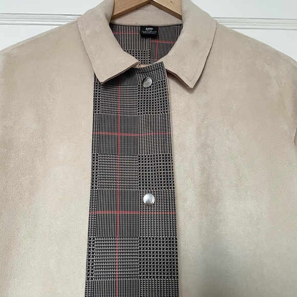 Zara Faux Suede Jacket - Picture 4 of 8